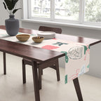 Holiday Bow Cocktails Table Runner Gallery Image 2