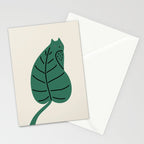 Cat and Plant 27 Stationery Card Gallery Image 2