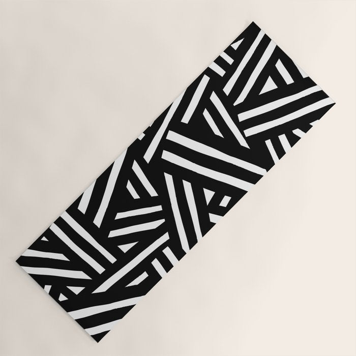 Monochrome 01 Yoga Mat Gallery Image 1