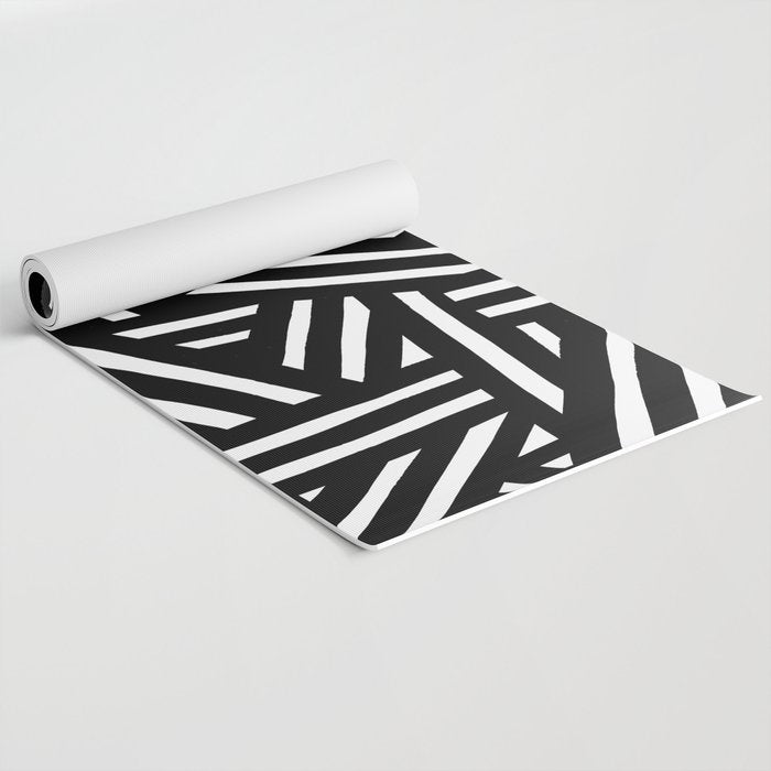 Monochrome 01 Yoga Mat Gallery Image 2