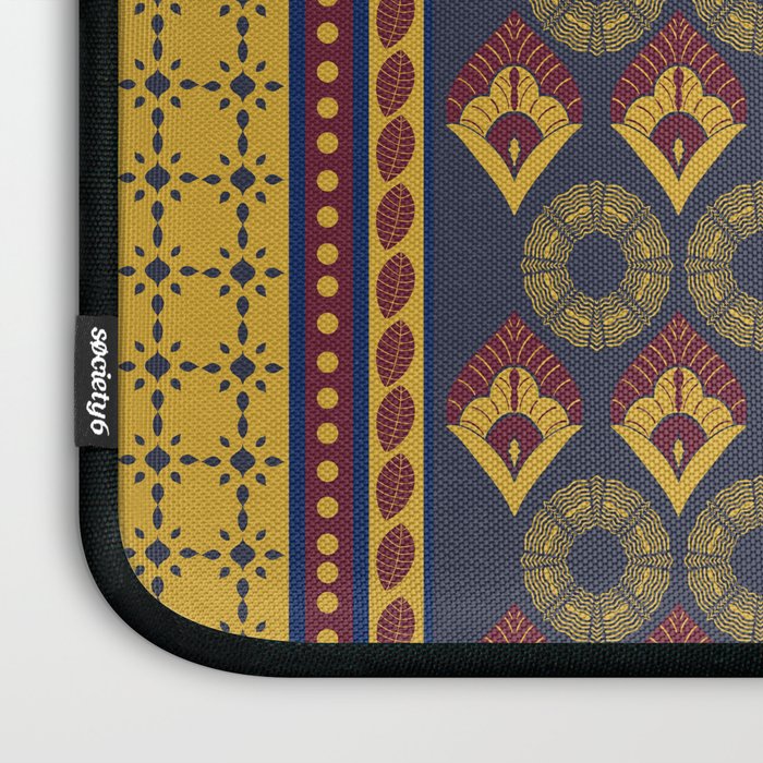Sunset French Country Riviera Linen 1 Laptop Sleeve Gallery Image 3