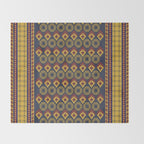 Sunset French Country Riviera Linen 1 Throw Blanket Gallery Image 2