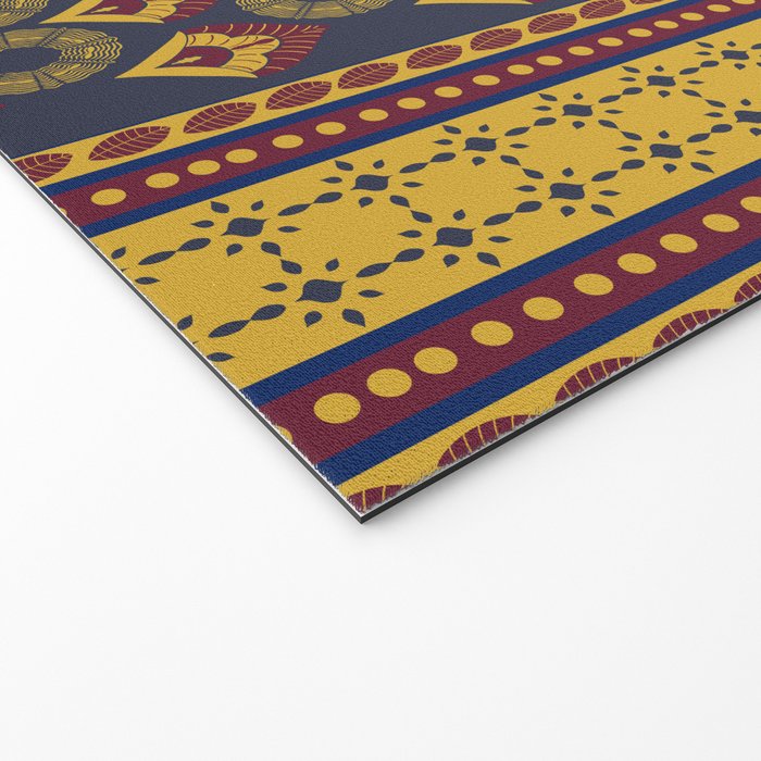 Sunset French Country Riviera Linen 1 Welcome Mat Gallery Image 2