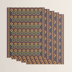 Sunset French Country Riviera Linen 1 Wrapping Paper Gallery Image 3