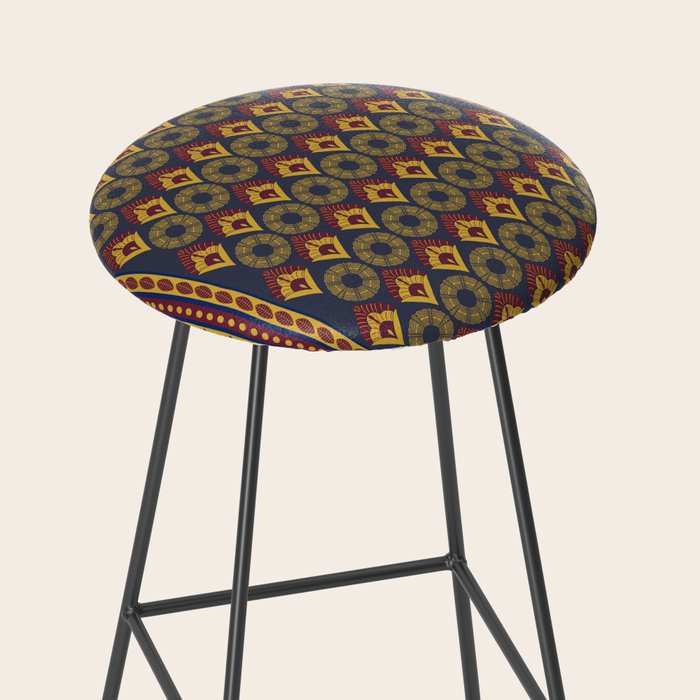 Sunset French Country Riviera Linen 1 Stool Gallery Image 2