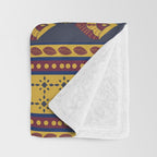 Sunset French Country Riviera Linen 1 Throw Blanket Gallery Image 3