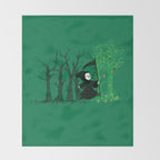 The hills WERE alive Throw Blanket Gallery Image 2