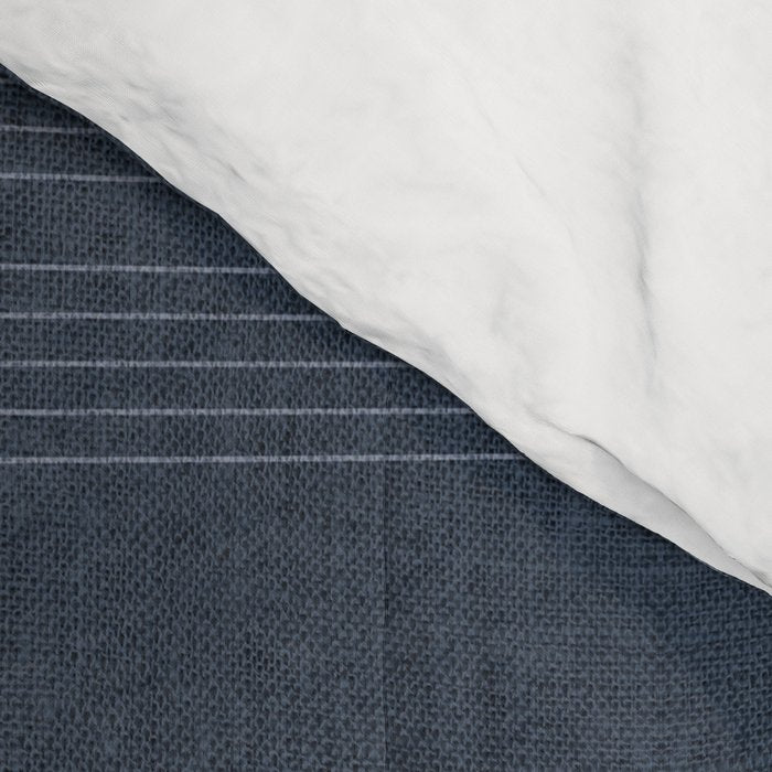Minimal Striped Pattern, Navy Blue Comforter Gallery Image 4