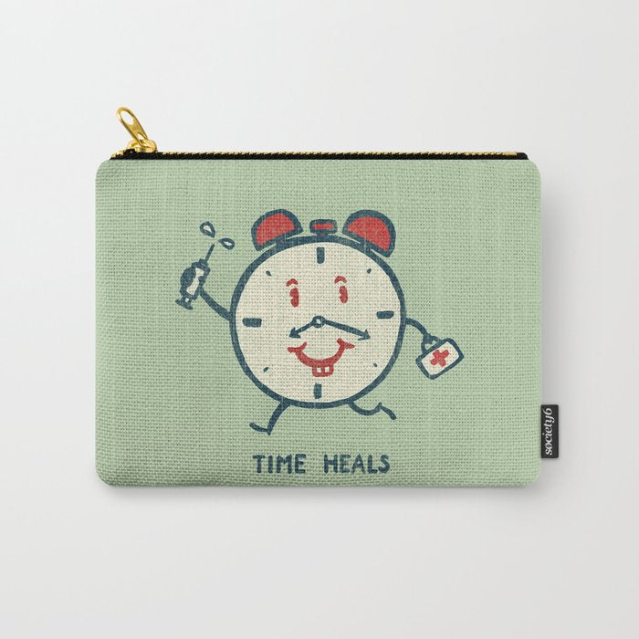 Time heals Carry All Pouch Gallery Image 1