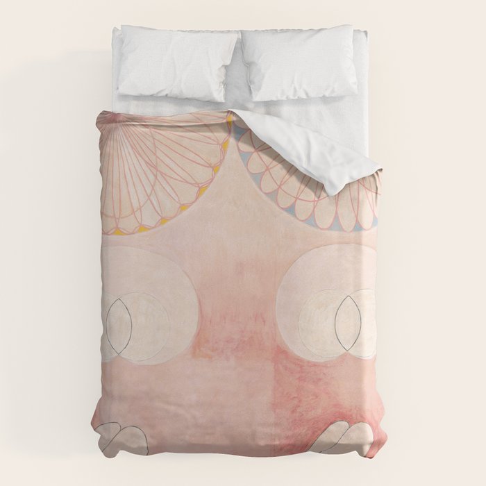 Hilma af Klint - The Ten Largest, No. 9, Old Age Duvet Cover Gallery Image 6