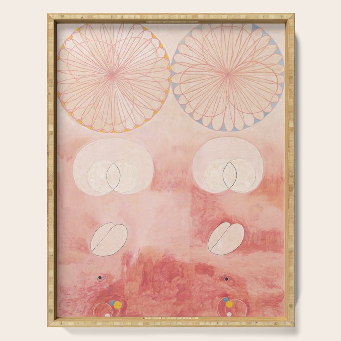 Hilma af Klint - The Ten Largest, No. 9, Old Age Serving Tray Gallery Image 1