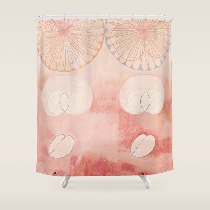 Hilma af Klint - The Ten Largest, No. 9, Old Age Shower Curtain Gallery Image 1