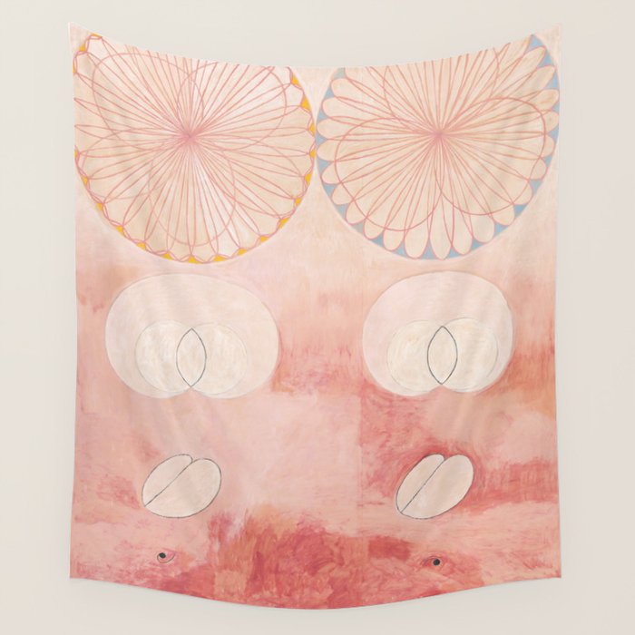 Hilma af Klint - The Ten Largest, No. 9, Old Age Wall Tapestry Gallery Image 4