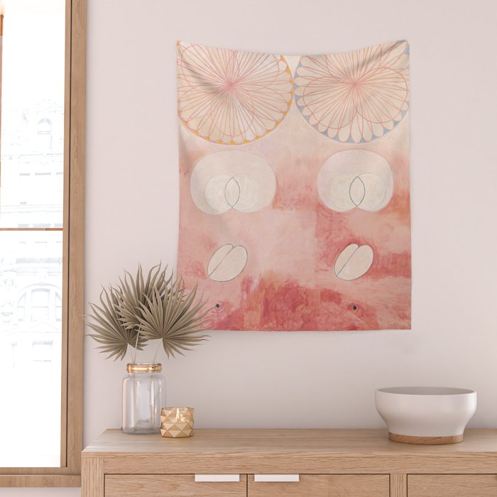 Hilma af Klint - The Ten Largest, No. 9, Old Age Wall Tapestry Gallery Image 2
