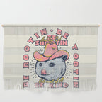 Rootin Tootin Shootin | Possum Cowboy Advice | Space Cowgirl Country Style | Possum  Wall Hanging Gallery Image 1