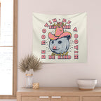 Rootin Tootin Shootin | Possum Cowboy Advice | Space Cowgirl Country Style | Possum  Wall Tapestry Gallery Image 2