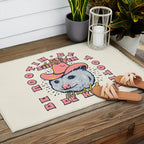 Rootin Tootin Shootin | Possum Cowboy Advice | Space Cowgirl Country Style | Possum  Outdoor Rug Gallery Image 2