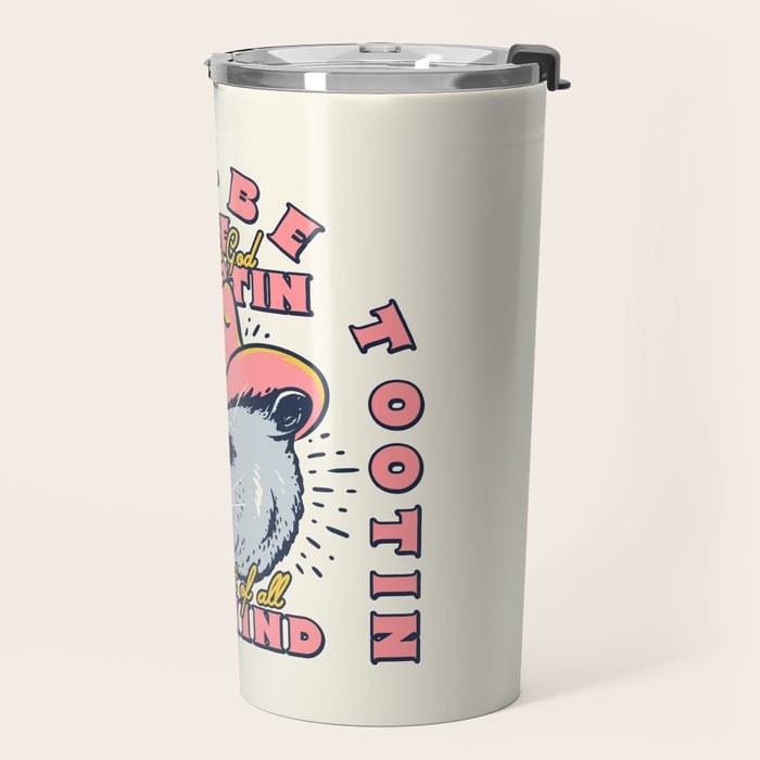 Rootin Tootin Shootin | Possum Cowboy Advice | Space Cowgirl Country Style | Possum  Travel Mug Gallery Image 2