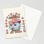 Rootin Tootin Shootin | Possum Cowboy Advice | Space Cowgirl Country Style | Possum  Stationery Card Gallery Image 2