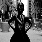 Fearless Girl Coffee Mug Gallery Image 2