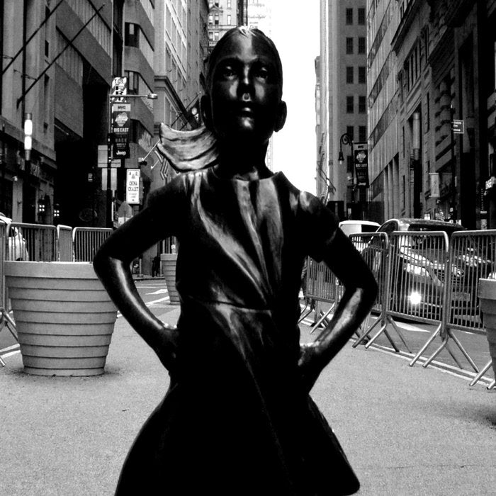 Fearless Girl Coffee Mug Gallery Image 2