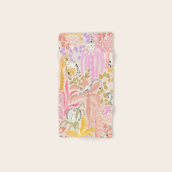 Jungle adventure sunny day Bath Towel Gallery Image 1