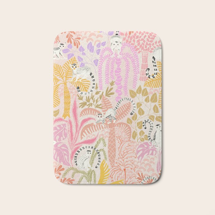 Jungle adventure sunny day Bath Mat Gallery Image 1