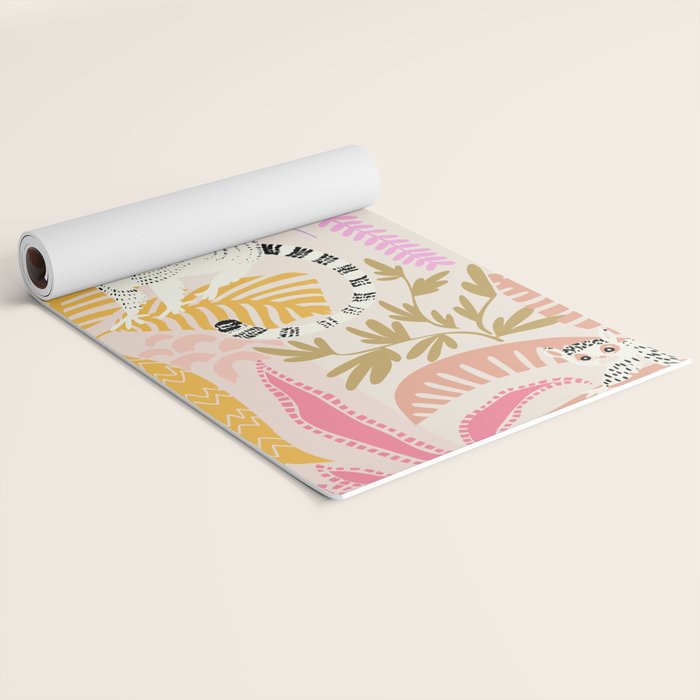 Jungle adventure sunny day Yoga Mat Gallery Image 2