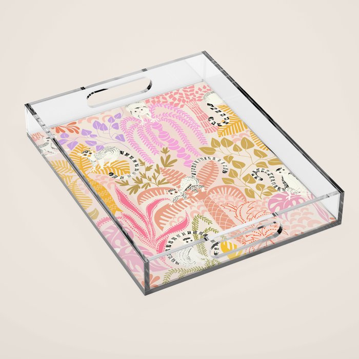 Jungle adventure sunny day Acrylic Tray Gallery Image 1