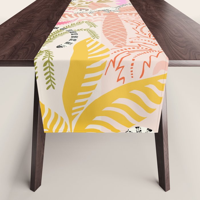 Jungle adventure sunny day Table Runner Gallery Image 1