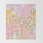Jungle adventure sunny day Throw Blanket Gallery Image 2