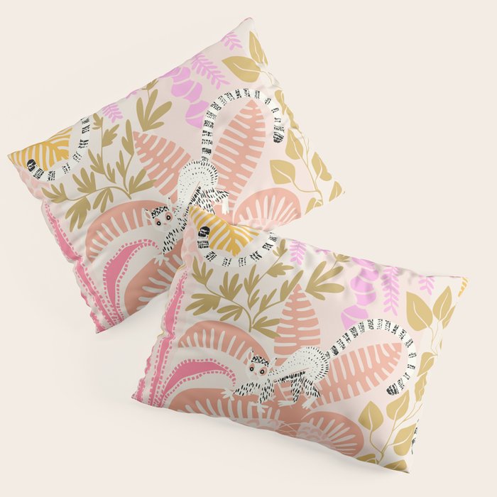 Jungle adventure sunny day Pillow Sham Gallery Image 1