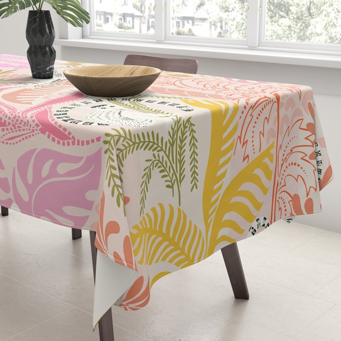 Jungle adventure sunny day Tablecloth Gallery Image 3