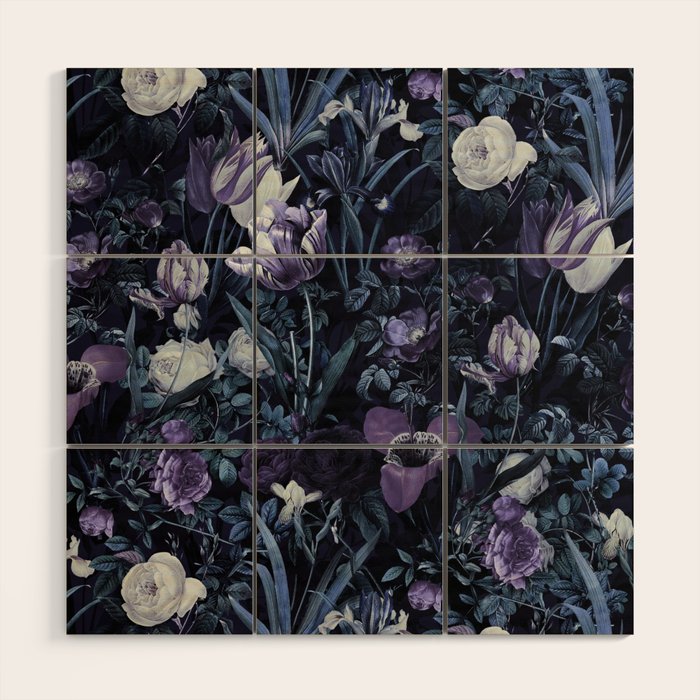 EXOTIC GARDEN - NIGHT XII Wood Wall Art Gallery Image 1
