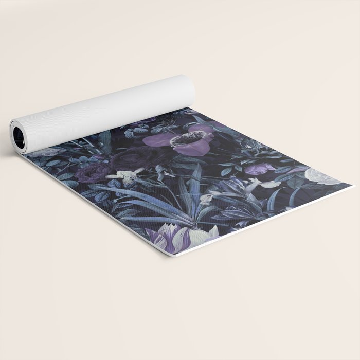 EXOTIC GARDEN - NIGHT XII Yoga Mat Gallery Image 2