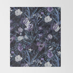 EXOTIC GARDEN - NIGHT XII Throw Blanket Gallery Image 2