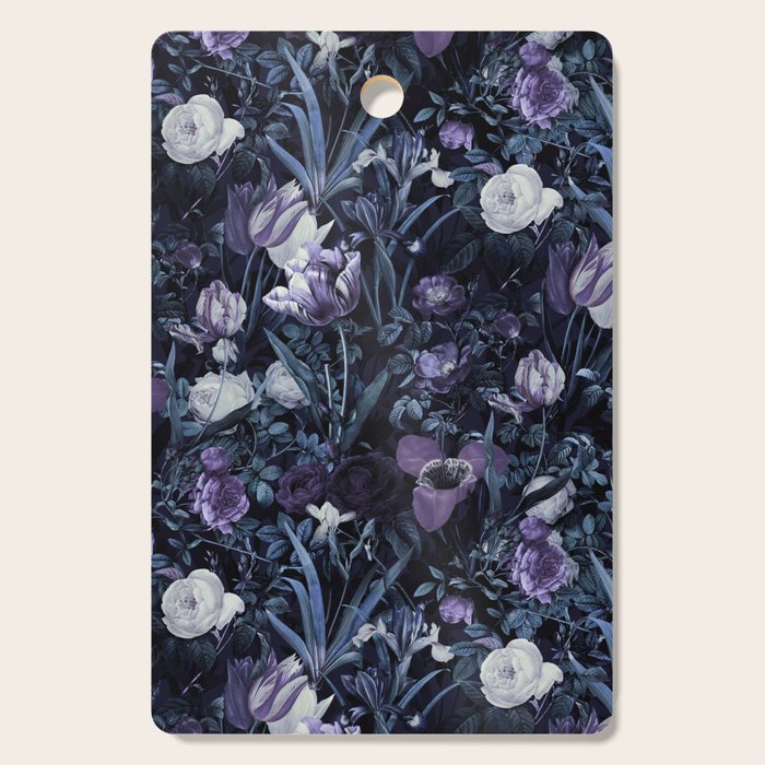 EXOTIC GARDEN - NIGHT XII Cutting Board Gallery Image 1