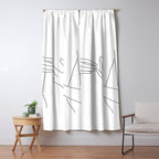 Line Hands 2 Window Curtain Gallery Image 5
