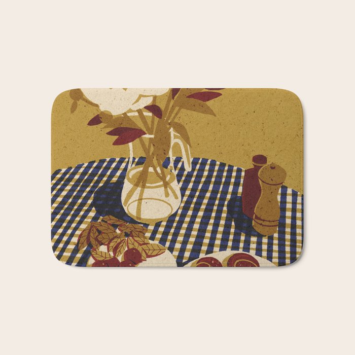 Flowers Peony Bath Mat Gallery Image 1