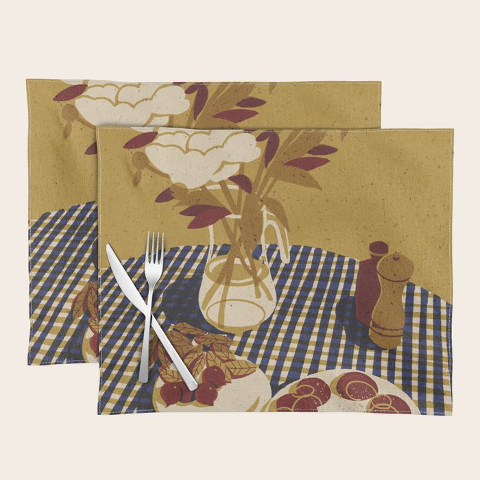 Flowers Peony Placemat Gallery Image 1
