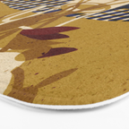 Flowers Peony Bath Mat Gallery Image 3