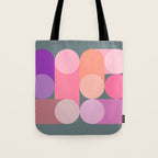 Modern Geometric 87B Tote Bag Gallery Image 1