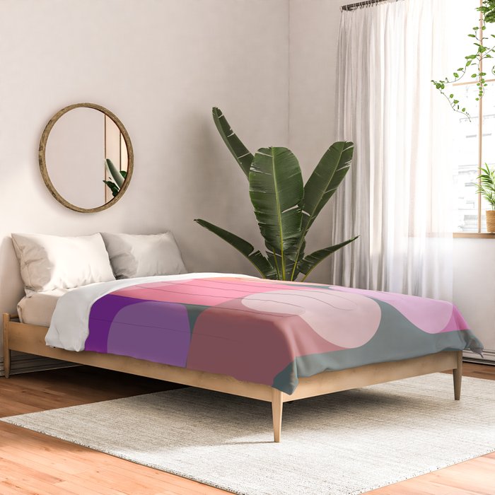 Modern Geometric 87B Comforter Gallery Image 2
