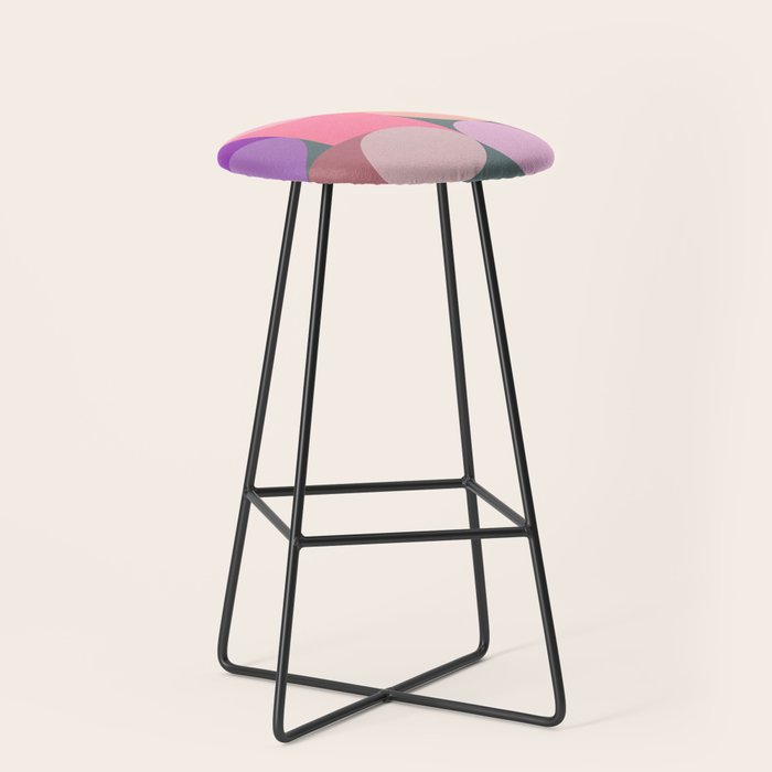 Modern Geometric 87B Stool Gallery Image 1