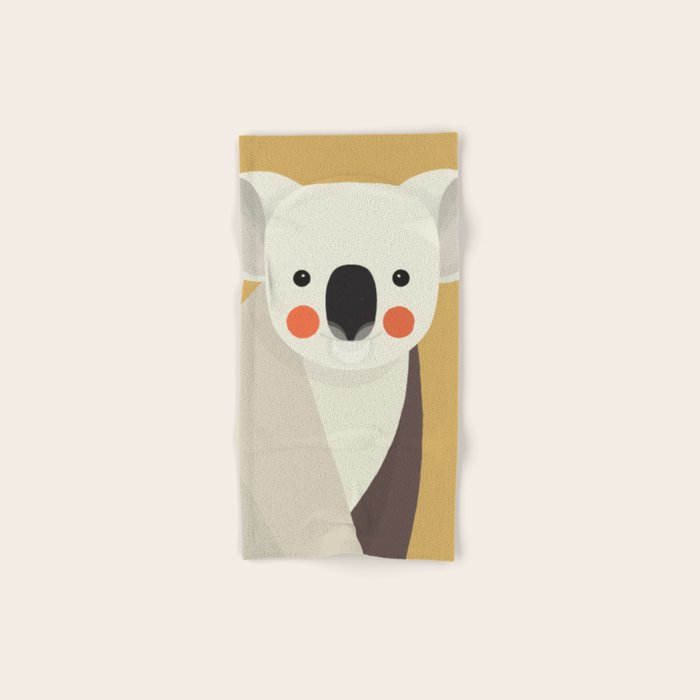 Koala, Animal Portrait Bath Towel Gallery Image 1