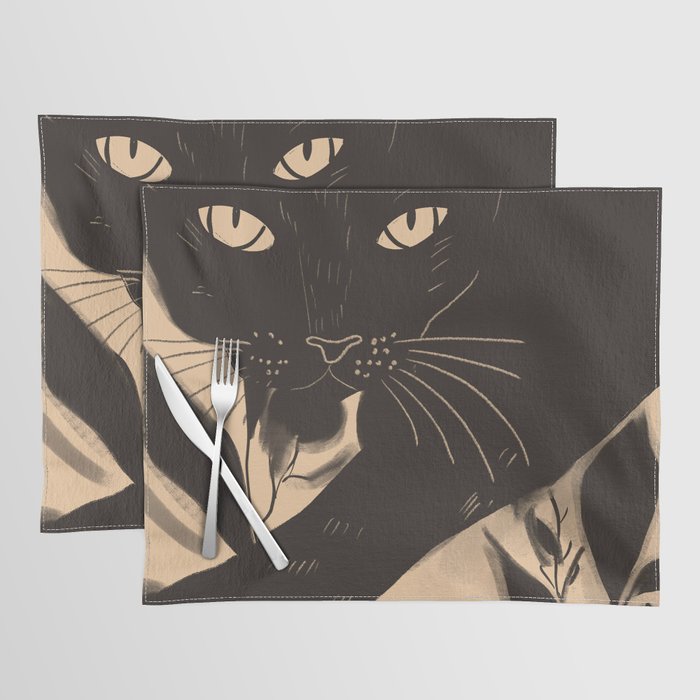 Black Cat 4 Placemat Gallery Image 1