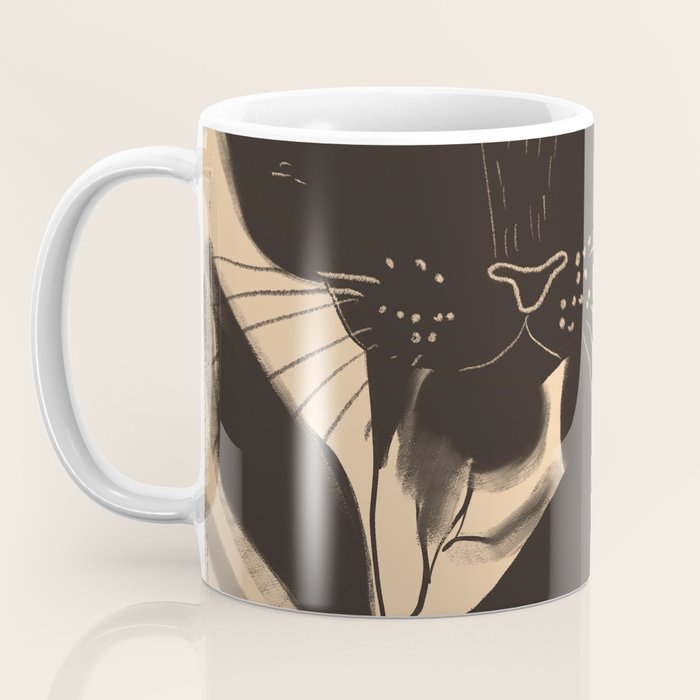 Black Cat 4 Coffee Mug Gallery Image 3