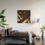 Black Cat 4 Wood Wall Art Gallery Image 2