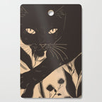 Black Cat 4 Cutting Board Gallery Image 1