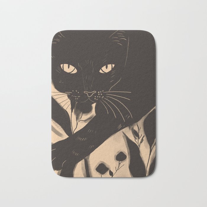 Black Cat 4 Bath Mat Gallery Image 1